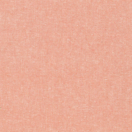 Robert Kaufman | Essex Yarn Dyed Linen | 1087 Coral - E064-1087