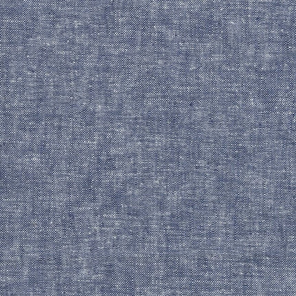 Robert Kaufman | Essex Yarn Dyed Linen | 1452 Denim - E064-1452