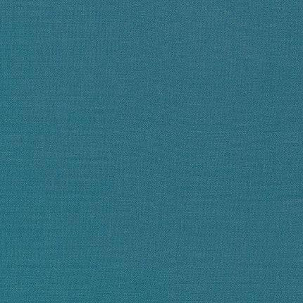 Robert Kaufman - KONA Cotton Solid - 1373 Teal Blue -