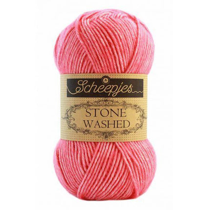 Scheepjes Stone Washed - Sport DK - 835 - Rhodochrosite -