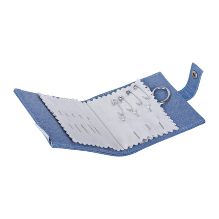 Scissor & Needle Case | Hobby Gift | Embroidered Denim Daisies - NCLE\649
