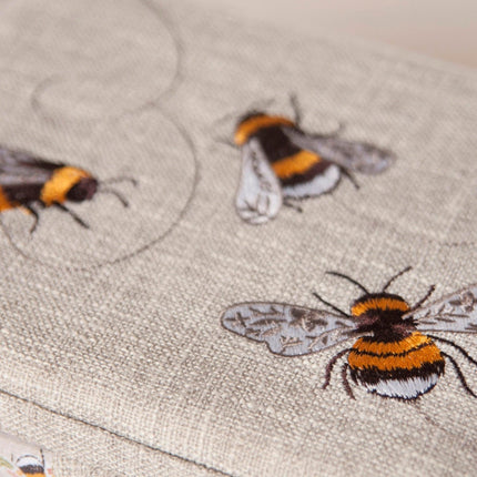 Sewing Box | Hobby Gift | Embroidered Bee - MRME\587