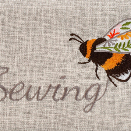 Sewing Box | Hobby Gift | Embroidered Bees - Sewing Bee - MRME\587.2