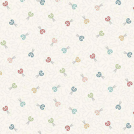 Sewing Room - Scissors - White - 2506 Q