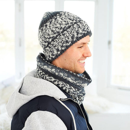 Stylecraft | Easy Fair Isle Effect | Aran | 10076 Scarf, Hat, Snood, Beret & Shawl Knitting Pattern - 10076