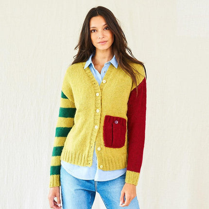 Stylecraft | Grace | Aran | 10019 Cardigan Knitting Pattern - 10019