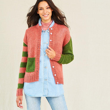 Stylecraft | Grace | Aran | 10019 Cardigan Knitting Pattern - 10019