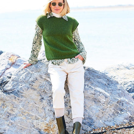 Stylecraft | Grace | Aran | 9929 Tank Top Knitting Pattern - 9929