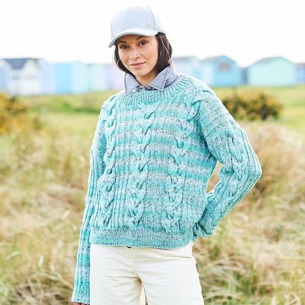 Stylecraft | Grace & Impressions | Aran | 10088 Jumper & Tank Top Knitting Pattern - 10088