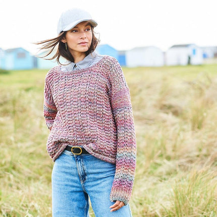 Stylecraft | Grace & Impressions | Aran | 10091 Jumper & Cardigan Knitting Pattern - 10091