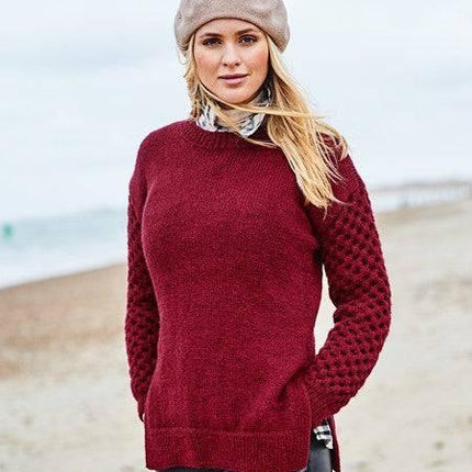 Stylecraft - Highland Heathers Aran - 9873 Jumper Pattern - 9873