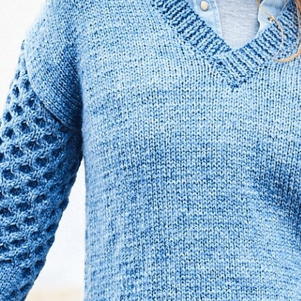 Stylecraft - Highland Heathers Aran - 9873 Jumper Pattern - 9873