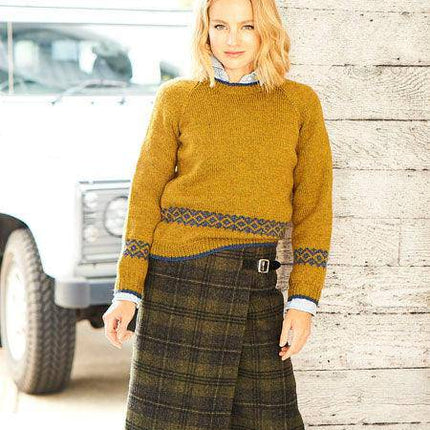 Stylecraft - Highland Heathers DK - 9794 Cardigan and Sweater - 9794
