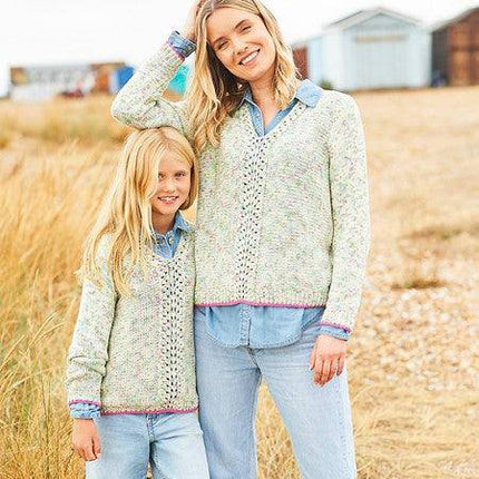 Stylecraft - Love You Aran - 9970 Ladies & Girls Jumper / Sweater & Cardigan Knitting Pattern - 190-9970-01