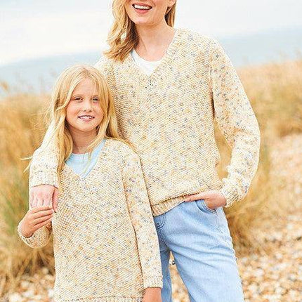 Stylecraft - Love You Aran - 9972 Ladies & Girls Jumper / Sweater & Cardigan Knitting Pattern - 190-9972-01