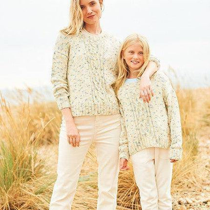 Stylecraft - Love You Aran - 9974 Ladies & Girls Jumper / Sweater & Tank Top Knitting Pattern - 190-9973-01