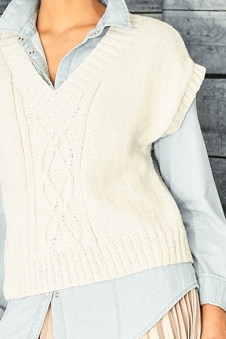 Stylecraft - ReCreate DK - 9857 Round & V Neck Tank Tops - 9857