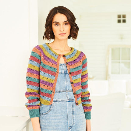 Stylecraft | ReCreate DK | Knitting Pattern 10057 | Cardigan - 10057