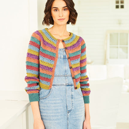 Stylecraft | ReCreate DK | Knitting Pattern 10057 | Cardigan - 10057