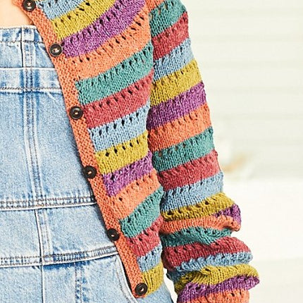 Stylecraft | ReCreate DK | Knitting Pattern 10057 | Cardigan - 10057