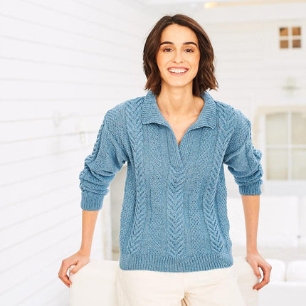 Stylecraft | ReCreate DK | Knitting Pattern 10058 | Jumper - 10058