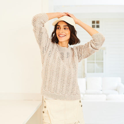 Stylecraft | ReCreate DK | Knitting Pattern 10059 | Jumper, Tank Top & Hat - 10059
