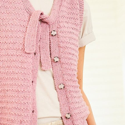 Stylecraft | ReCreate DK | Knitting Pattern 10062 | Cardigan & Waistcoat - 10062
