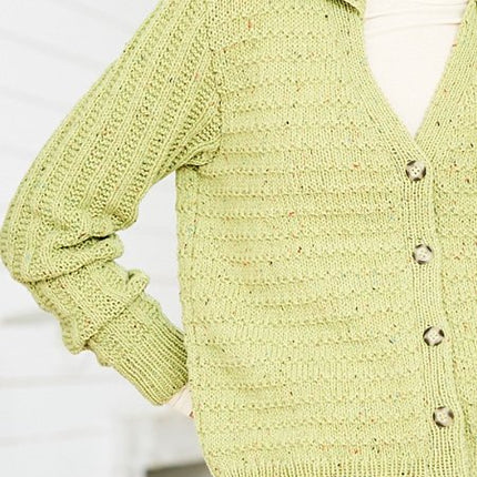 Stylecraft | ReCreate DK | Knitting Pattern 10062 | Cardigan & Waistcoat - 10062