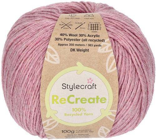 Stylecraft - ReCreate DK - Rose -