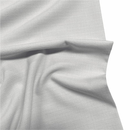 Textured Linen Look - White -