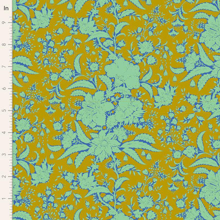 Tilda Bloomsville Fabric | Abloom | Dijon - 110081