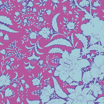 Tilda Bloomsville Fabric | Abloom | Plum - 110078