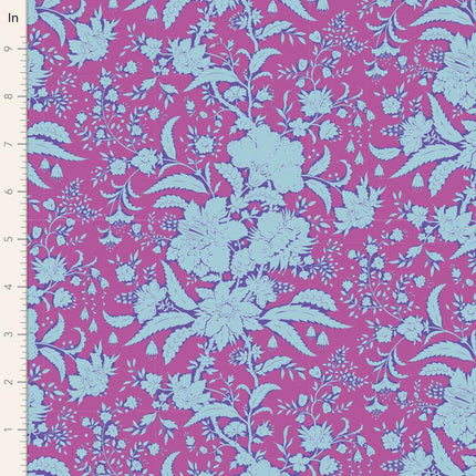 Tilda Bloomsville Fabric | Abloom | Plum - 110078