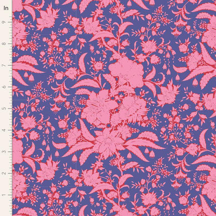 Tilda Bloomsville Fabric | Abloom | Prussian - 110076