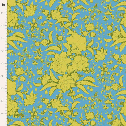 Tilda Bloomsville Fabric | Abloom | Sky - 110074