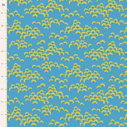 Tilda Bloomsville Fabric | Cottonbloom | Sky - TD100519