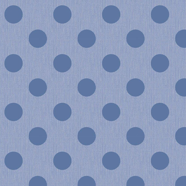 Tilda Chambray Dots - Cornflower -