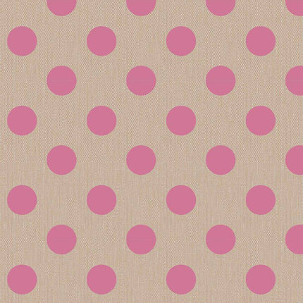 Tilda Chambray Dots - Pink -