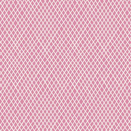 Tilda Classic Basics - Crisscross - Pink -