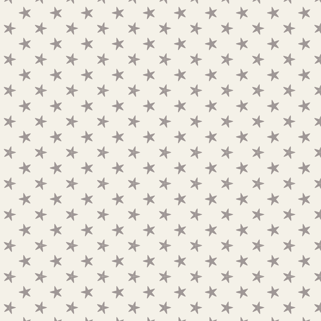 Tilda Classic Basics - Tiny Star - Grey -