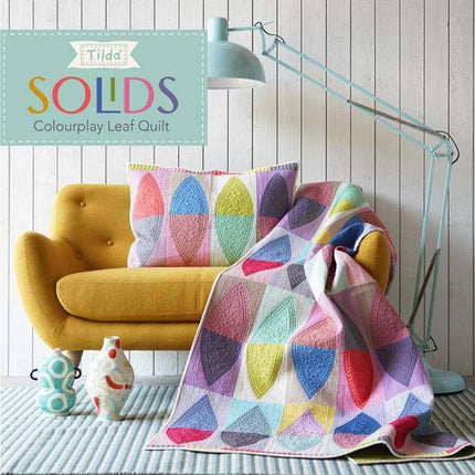 Tilda Colourplay Leaf Quilt Kit -