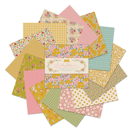 Tilda Creating Memories Fabric | 5'' Charm Pack | Spring (32) - 300210
