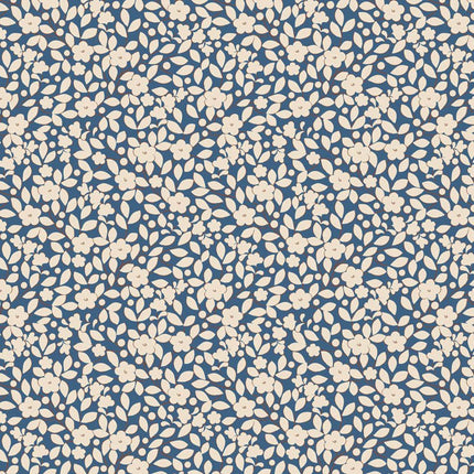 Tilda Creating Memories Fabric | Avery | Blue - 130126