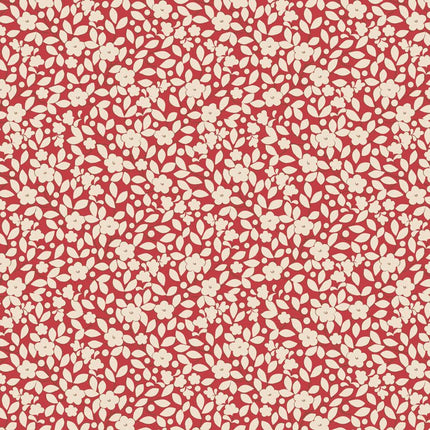 Tilda Creating Memories Fabric | Avery | Red - 130144