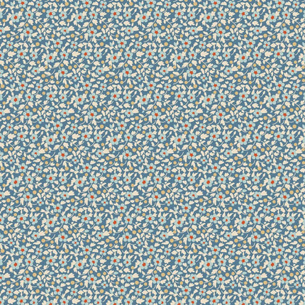 Tilda Creating Memories Fabric | Brie | Blue - 130131