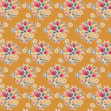 Tilda Creating Memories Fabric | Lulu | Saffron - 130139