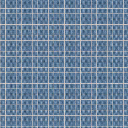 Tilda Creating Memories Fabric | Woven Plaid | Blue - 160072