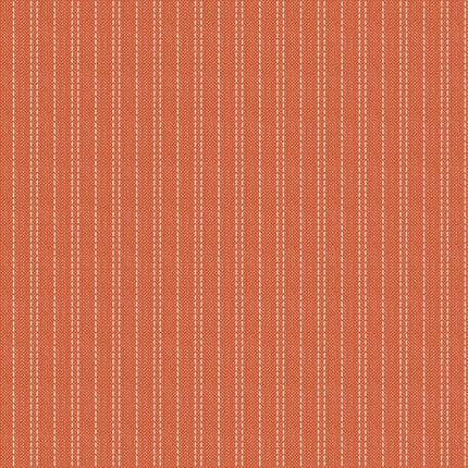 Tilda Creating Memories Fabric | Woven Seamstripe | Ginger - 160074