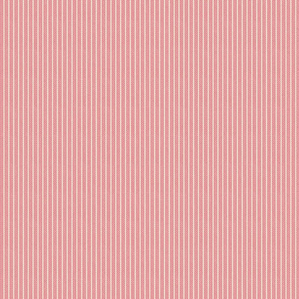 Tilda Creating Memories Fabric | Woven Tinystripe | Pink - 160063