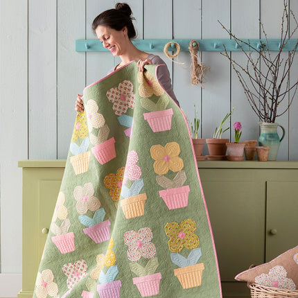 Tilda Creating Memories | Potted Flowers Quilt Kit -